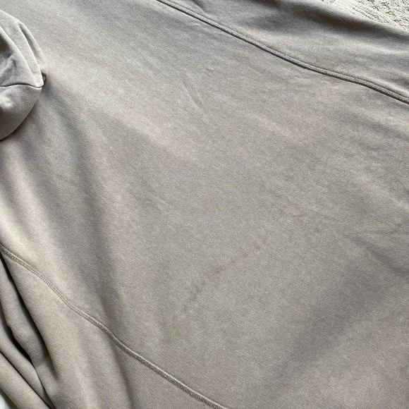 COLLUSION longline camel hoodie - Picture 6 of 9